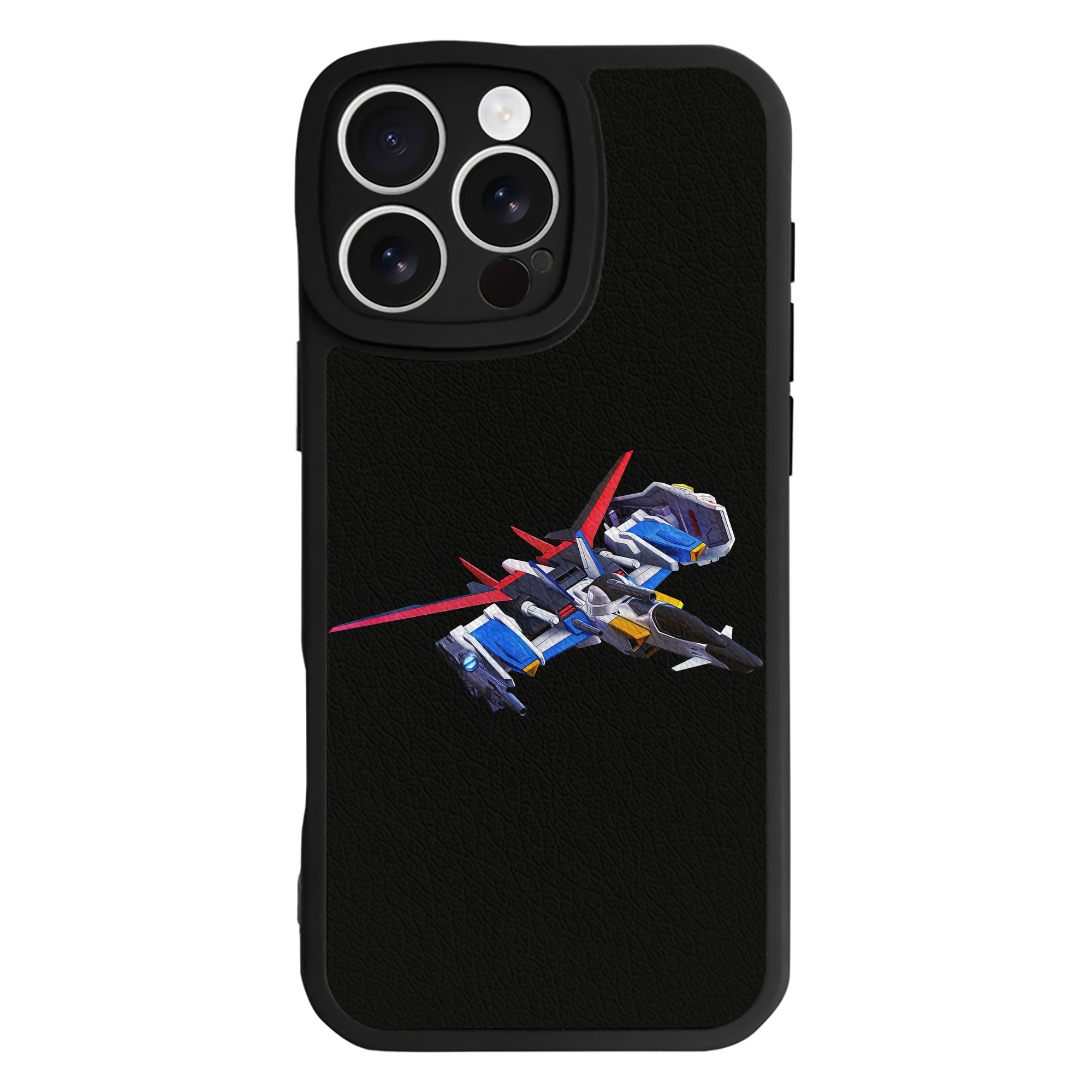 （画像用） 機動戦士ガンダム Mobile Suit Gundam 【iPhone 16シリーズ対応】シリコンスマホケース（レザー調） 材質：シリコン